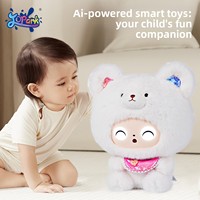 Jouet en peluche en silicone PP interactif avec intelligence artificielle, compagnon pour enfants, robot d'apprentissage précoce, poupée musicale intelligente