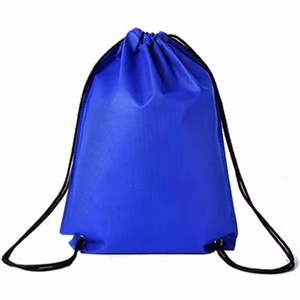 Wholesale Factory Custom Polyester Gym Drawstring Backpack Sports Drawstring Bag for Promotional Use