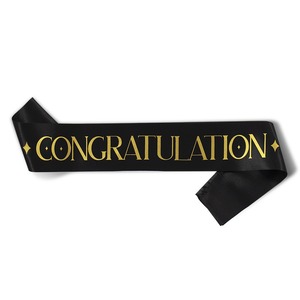 Banda de Graduación con Cinta para el Hombro, Decoraciones para Fiestas - Product Image 2