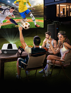 Hifi Stereo Ngoài Trời USB Mini Trượt Máy Chiếu <span class=keywords><strong>Android</strong></span> Máy Tính Bảng Máy Chiếu Cho Rạp Chiếu Phim Độ Phân Giải Tối đa 1080P Mô Hình - Product Image 6