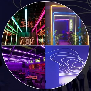 Luz de Neón de PVC, Tira de Luz LED RGB Digital de 360 Grados, para Iluminación Arquitectónica y Contornos de Edificios - Product Image 6