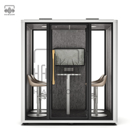 Cabines acoustiques Hansom, bureaux mobiles pour la confidentialité, cabines téléphoniques, salles de réunion multi-personnes, cabines insonorisées, cabines de bureau silencieuses