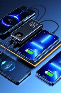 RUNCEIN Logo personalizzato nuova banca Mobile 10000mAh 20000mAh ad alta capacità Slim Smart 2 <span class=keywords><strong>in</strong></span> 1 divieto di alimentazione con Display via cavo per regalo - Product Image 2