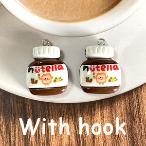 Ciondoli in Resina 3D Realistici a Forma di Bottiglia di Salsa di Pomodoro e Ketchup, Accessori per Portachiavi Fai-da-Te - Product Image 5