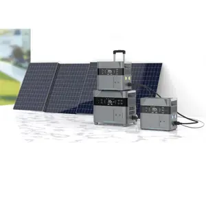 Batteria espansa per raddoppiare la capacità della batteria 3000W solare portatile per campeggio Lifepo4 batteria generatore 500Wh
