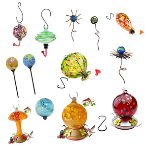 Adornos navideños coloridos, cristal de Murano soplado a mano, bola hueca de cristal, decoración de jardín, Bola de luz de jardín - Product Image 5