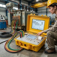 Penguji Transformer OLTC On-load Tap Changer, Analisa Karakteristik Dinamis, Penganalisa Gelombang Transisi, Peralatan Uji HV Portabel
