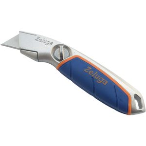 Couteau utilitaire Zeluga 19-480 à lame fixe, coupe de précision, manche bleu - Product Image 1