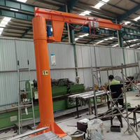 Grue à flèche électrique montée au sol de 1 tonne avec palan, prix usine