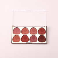 Palette de maquillage pour le visage en poudre haute pigmentation, blush imperméable personnalisé, blush en marque privée