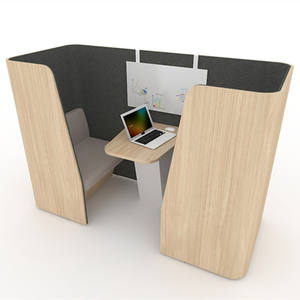 عرض ساخن لكشك أريكة لاجتماعات المكتب, مخفي للصوت ، مسطح ، مريح ، أريكة ، كشك - Product Image 5