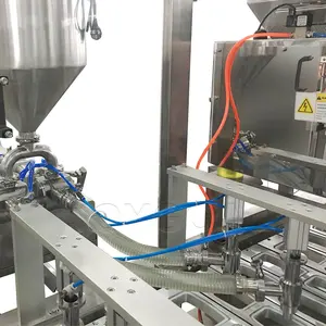 फैक्टरी मूल्य BHJ-2 ताजा रस कप भरने पैकिंग मशीन