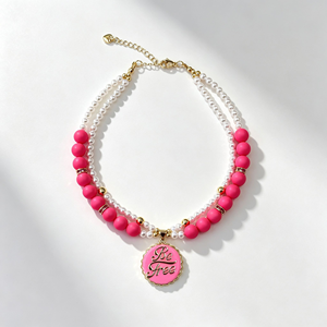 <span class=keywords><strong>Collar</strong></span> <span class=keywords><strong>de</strong></span> Lujo <span class=keywords><strong>de</strong></span> Doble Capa con Perlas para Mascotas, Gatos y Perros Pequeños y Medianos, para Todas las Estaciones - Product Image 6