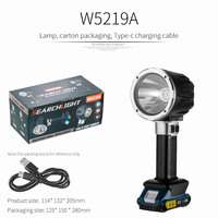 Linterna LED Cob P70 de alta potencia para acampar, cazar, bucear, larga resistencia, tipo C, carga rápida, cuerpo de lámpara ABS de grado Industrial