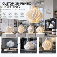 Lustres suspendus modernes et simples, design créatif en forme de fleur plissée 3D, pour salle à manger, chambre, salon, bureau, boutique