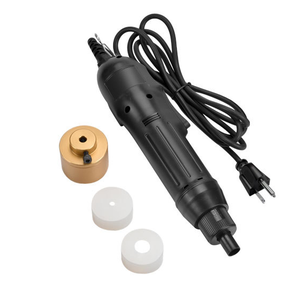 Machine de bouchage manuelle électrique pour bouteilles en plastique, à tête unique, semi-automatique, motorisée, garantie 1 an - Product Image 4