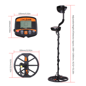 Industriële Goyojo TX-960 Professionele <span class=keywords><strong>Vlf</strong></span> Metaaldetector Met 9V Batterij 1 Jaar Garantie-Gloednieuwe Schatzoeker - Product Image 2