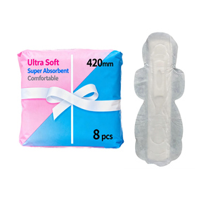 Hasta 100% sin fugas <span class=keywords><strong>Maxi</strong></span> tamaño 5 compresas sanitarias desechables almohadillas menstruales superabsorbentes ultrasuaves para un flujo extra pesado - Product Image 1