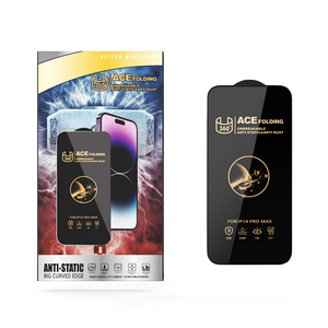 Protector de Pantalla de Vidrio Templado con Protección Anti-rayaduras HD de 360 Grados para <span class=keywords><strong>iPhone</strong></span> <span class=keywords><strong>14</strong></span> 13 15 16 17 18 <span class=keywords><strong>Pro</strong></span> <span class=keywords><strong>Max</strong></span> - Product Image 1