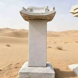 <span class=keywords><strong>Stèle</strong></span> commémorative en granit <span class=keywords><strong>de</strong></span> style pavillon coréen, gravée sur mesure, pour cimetière et jardin - Product Image 2