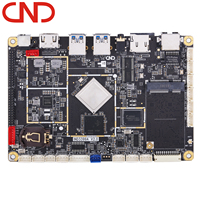 RK3399 Android 9.0 Linux 4G + 16G/32G USB3.0 LVDS EDP LCD Android tablette pilote carte mère