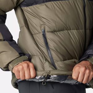 <b>Cheap</b> Price High Quality Winter Wear Fluffy Cotton Padded <b>Puffer</b> <b>Jacket</b> Men Custom Printed Front Canvas Waterproof Breathable - Product Image 5