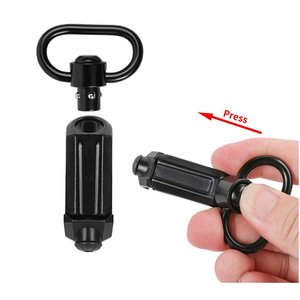 Sangle de fixation rapide en alliage d'aluminium 20 mm avec boucle, équipement portable d'extérieur, sangle dorsale à dégagement rapide, crochet de transport - Product Image 4