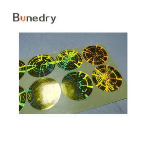 Không thấm nước RFID giả mạo bằng chứng an ninh Sticker Holographic Laser Peel nhãn cho rượu vang và dược phẩm Chai làm bằng vinyl - Product Image 1