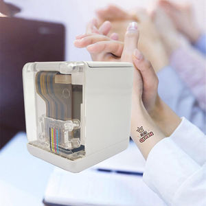 Mini imprimante jet d'encre portable à encre colorée pour impression sur <span class=keywords><strong>flex</strong></span>, œufs, t-shirts, papier peint, chaussures, machine d'impression DIY - Product Image 6