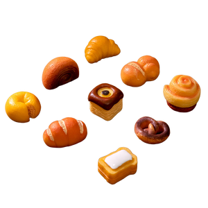 Weijin giocattoli alimentari di simulazione, pane realistico, torta e pasticceria modelli, Micro-paesaggio fai da te accessori decorativi, Minia - Product Image 1