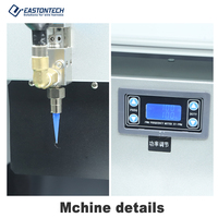 Machine de distribution automatique de liquides à 3 axes de type banc de travail EW-9060 avec option de rotation, robot distributeur de colle haute précision