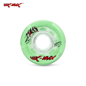 ล้อรถแข่งฮอกกี้แบบอินไลน์76A ผู้รักษาประตูสีเขียว VIK-MAX - Product Image 3