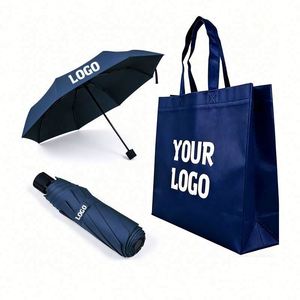 Wholesale Umbrella With Printing Logo for Business Gift Personalized Three <b>Folding</b> Umbrellas Custom Promotional Gifts - Product Image 1
