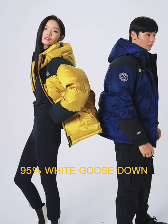 PELLIOT Men Warm Water Repellent Windproof Winter Outdoor 1000 Filling  Power Down Insulation 95% White Goose Down Puffer Jacket