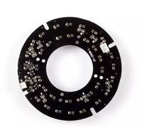 Carte LED IR personnalisée 850nm/940nm pour caméra de vision nocturne CCTV, sans scintillement, CRI élevé, certifiée CE et RoHS