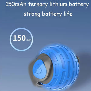 ลูกบอลแมวไฟฟ้าเคลื่อนที่ด้วยตนเองอัตโนมัติพร้อมทีเซอร์ขนนกของเล่นสำหรับสัตว์เลี้ยงเพื่อการฝึกในร่มแบบอินเทอร์แอคทีฟ - Product Image 3