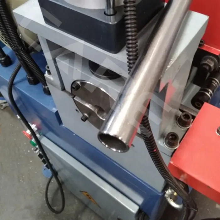 Cabeça única barra redonda máquina de chanfradura da tubulação do metal bar e máquina de chanfrar