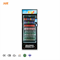 Máquina Expendedora Refrigerada Inteligente Más Vendida, Control por IA, Admite Múltiples Métodos de Pago, Integración SDK, Acero Inoxidable