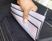 Usine directement vente retour gomme feutre auto-adhésif 0.7mm 2mm 3mm polyester feutre auto-adhésif