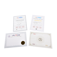 Cartes de visite personnalisées OEM, haute sécurité, anti-copie, papier offset, conception de logo gratuite, taille personnalisée