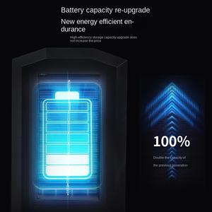 Lampe de jardin solaire LED à haute puissance IP65 étanche avec capteur de mouvement, télécommande et montage mural - Product Image 3