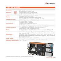 D-Robotics RDK X5 10 TOPS NPU Placa de Desarrollo IA 4GB 8GB RAM Octa-core SBC para Ubuntu ROS2 Computación de Borde y Visión
