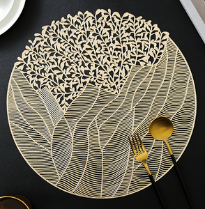 2024 mùa xuân thiết kế mới PVC placemat nhà hàng nhựa bảng thảm - Product Image 5