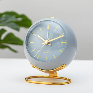 Décor à la maison INS créatif Vintage silencieux pointeur horloge de bureau <span class=keywords><strong>chambre</strong></span> décoration horloge numérique chevet style de mode - Product Image 1