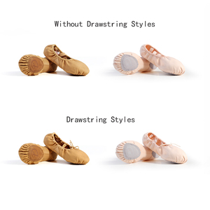 Femmes Élastique Toile Chaussures <span class=keywords><strong>de</strong></span> <span class=keywords><strong>Danse</strong></span> Ballet Pantoufles - Product Image 3