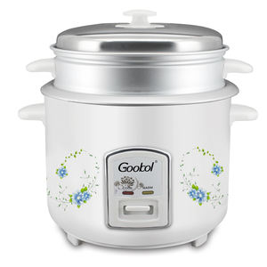 Arrocera eléctrica de acero inoxidable con mango, Olla Arrocera eléctrica de cilindro automático de lujo, 5L, 2023/2/3/4L, nuevo diseño, 1,5 - Product Image 5