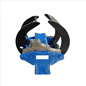 Équipement forestier : Scie à grappin rotative à 360 degrés pour l'abattage des arbres, pour excavatrice, coupe-bois hydraulique avec grappin - Product Image 1