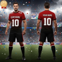 Uniforme de Fútbol Personalizado con Diseño Nuevo y de Secado Rápido, Servicio OEM, Sublimado, Uniforme Deportivo Completo para Equipos de Fútbol F00