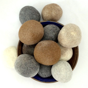 Boules de séchage Taixiang 100% <span class=keywords><strong>laine</strong></span> écologiques XL (couleurs gris/blanc) pour usage domestique - Product Image 3