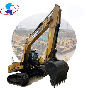 Usado para Excavadora hidráulica sobre orugas SY215 de 21 toneladas con bomba de motor y engranaje-Buen estado Precio barato para la venta - Product Image 1